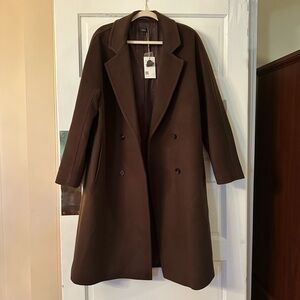 Quince Italian Wool Double-Breasted Coat